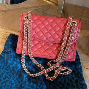 Rebecca Minkoff Mini Quilted Affair (Red Leather)